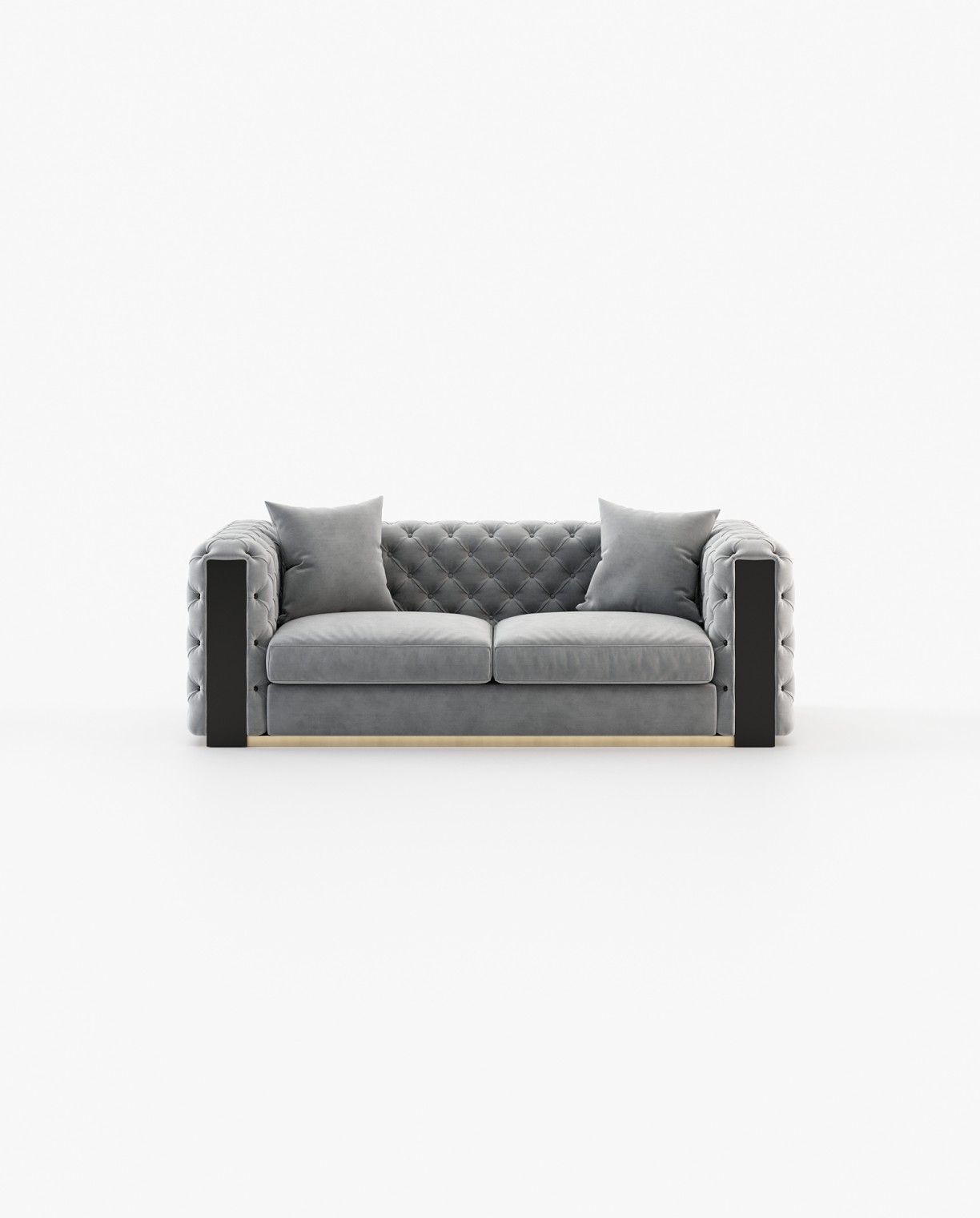 Laskasas JEAN 2 seater Sofa Vienna Light Grey - Araco Interiors
