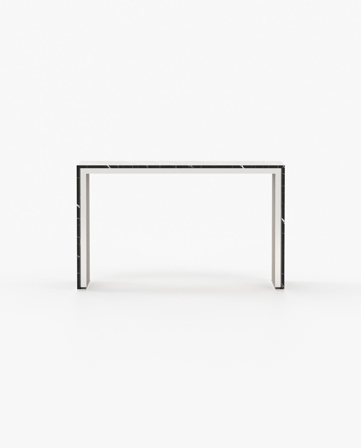 Laskasas JILL Console Table Aged Oak Veneer Matte - Araco Interiors