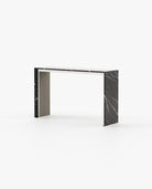 Laskasas JILL Console Table Aged Oak Veneer Matte - Araco Interiors