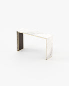 Laskasas JILL Console Table Smoked Eucalyptus Veneer Matte - Araco Interiors