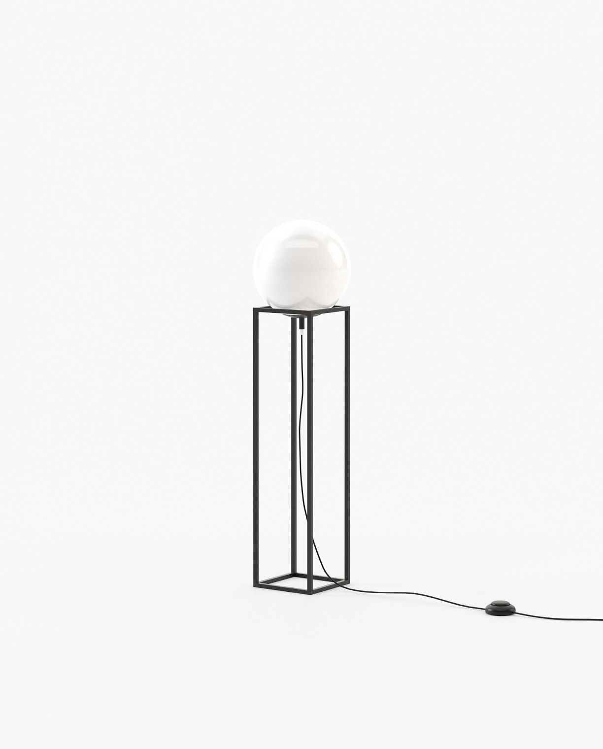 Laskasas JONES Floor Lamp Textured Black Iron - Araco Interiors