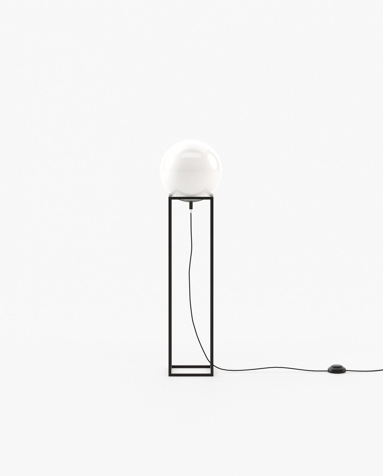 Laskasas JONES Floor Lamp Textured Black Iron - Araco Interiors