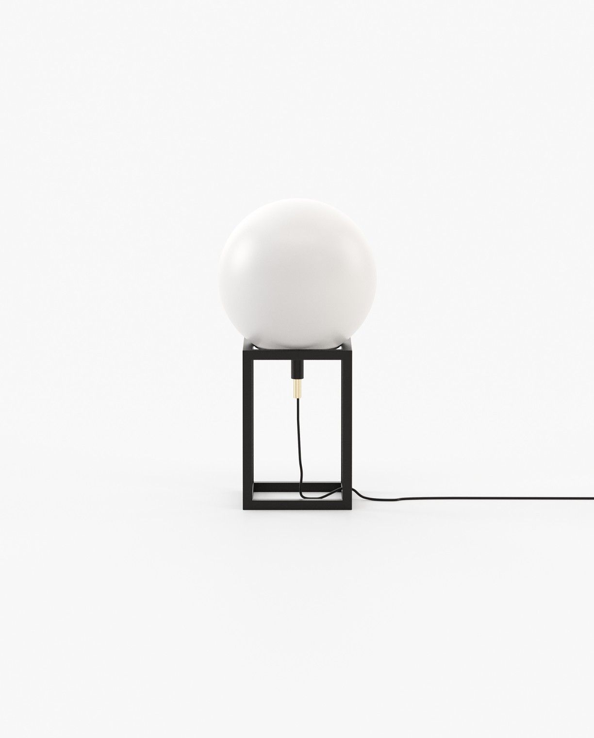 Laskasas JONES Table & Desk Lamp Opaline (White) - Araco Interiors