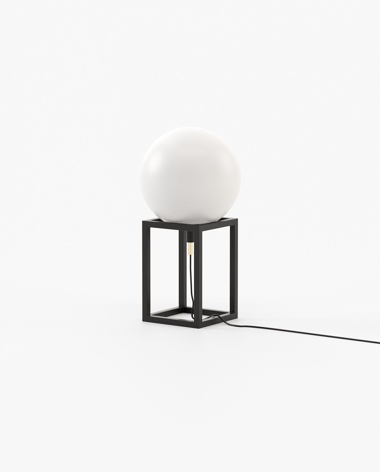 Laskasas JONES Table & Desk Lamp Opaline (White) - Araco Interiors