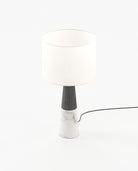 Laskasas JUDE Table & Desk Lamp Carrara Marble - Araco Interiors