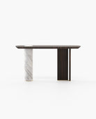 Laskasas KAHLO Console Table Smoked Eucalyptus Veneer Matte - Araco Interiors