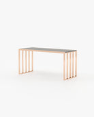 Laskasas KAMPALA Desk Grey Eucalyptus Veneer Matte - Araco Interiors