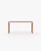 Laskasas KAMPALA Desk Grey Eucalyptus Veneer Matte - Araco Interiors