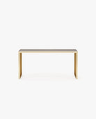 Laskasas KAMPALA Desk Smoked Eucalyptus Veneer Matte - Araco Interiors