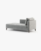 Laskasas KARIN Chaise Longue Vienna Light Grey - Araco Interiors