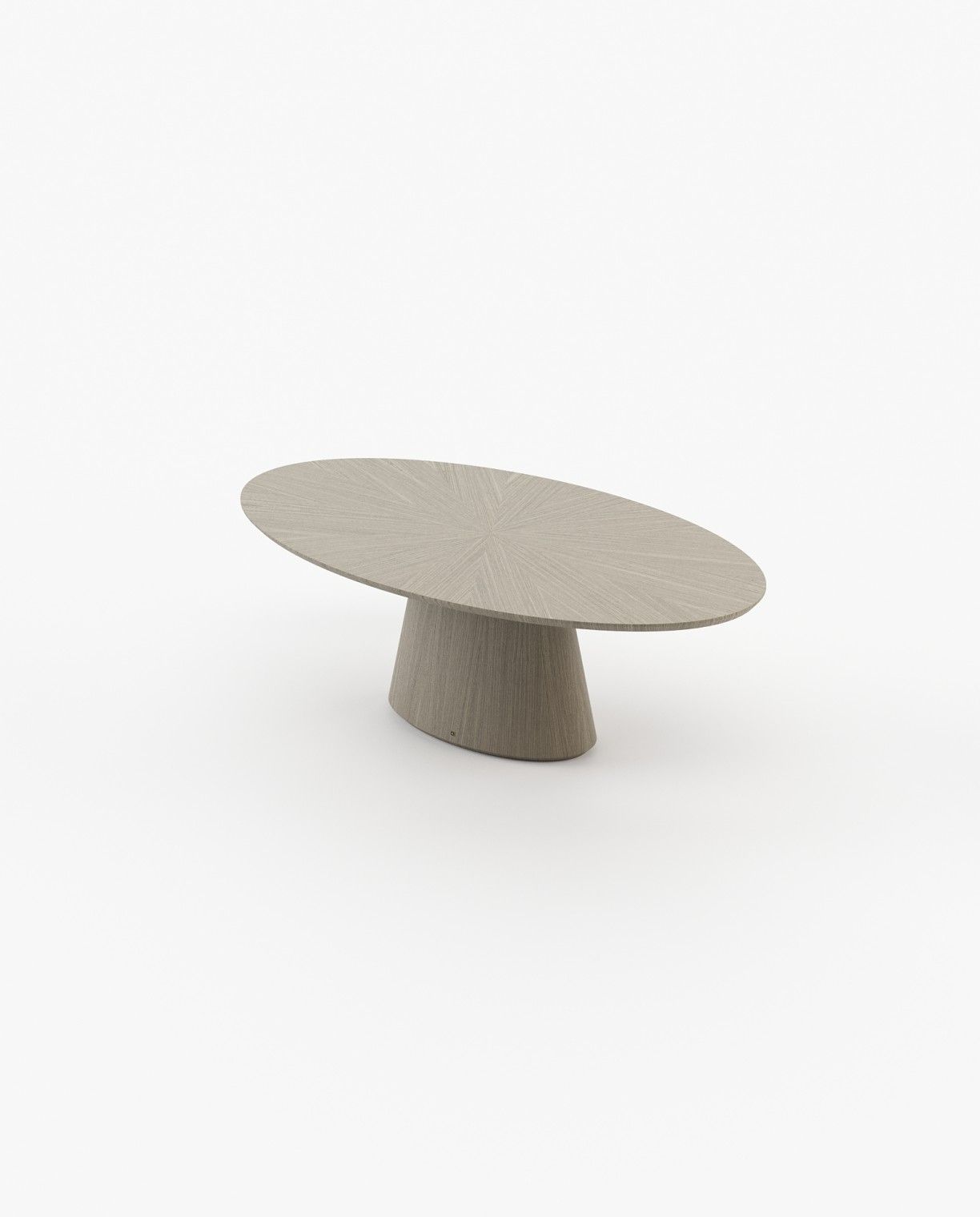 Laskasas KELLY Dining & Bar Table Aged Oak Veneer Matte - Araco Interiors