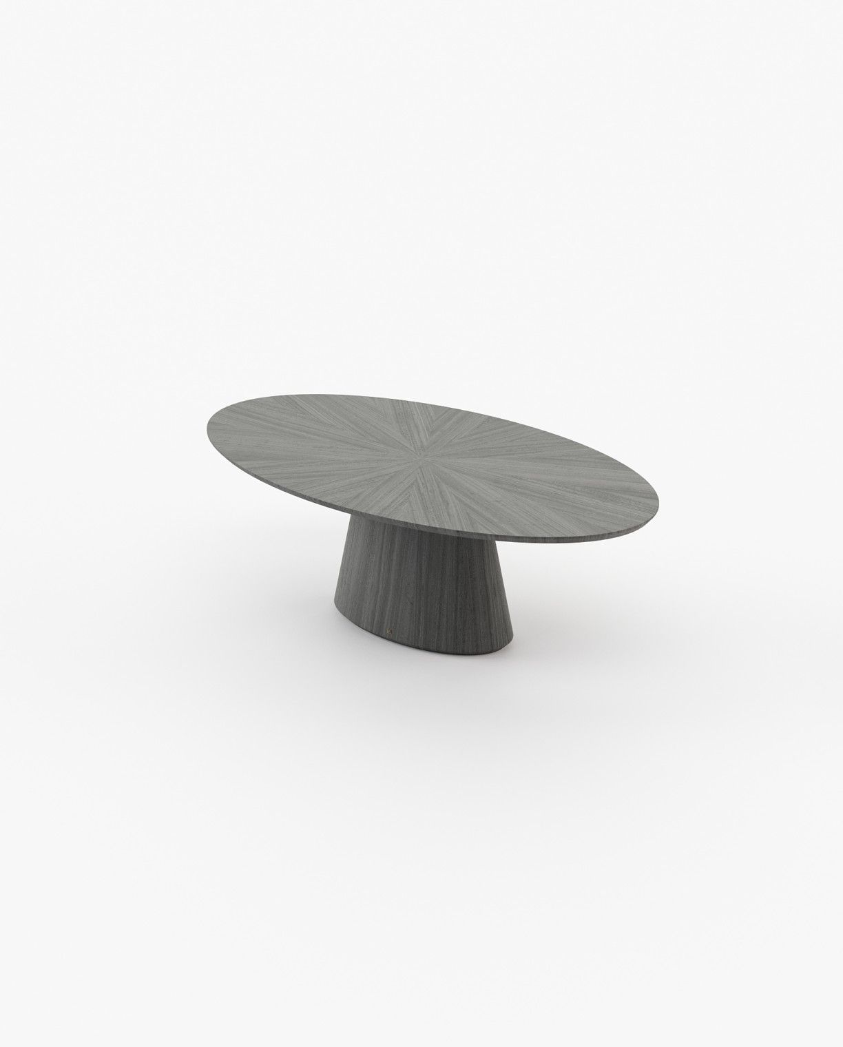 Laskasas KELLY Dining & Bar Table Grey Eucalyptus Veneer Matte - Araco Interiors