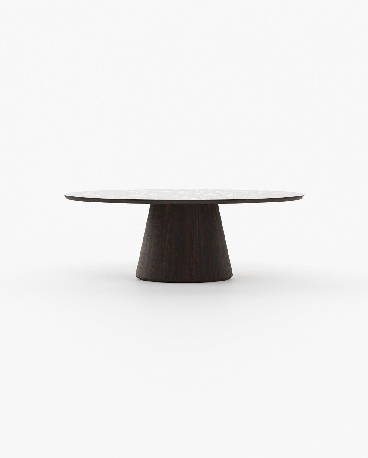 Laskasas KELLY Dining & Bar Table Smoked Eucalyptus Veneer Matte - Araco Interiors