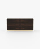 Laskasas KIRA Set of 6 Chest of Drawers Smoked Eucalyptus Veneer Matte - Araco Interiors