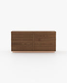 Laskasas KIRA Set of 6 Chest of Drawers Walnut Veneer Matte - Araco Interiors