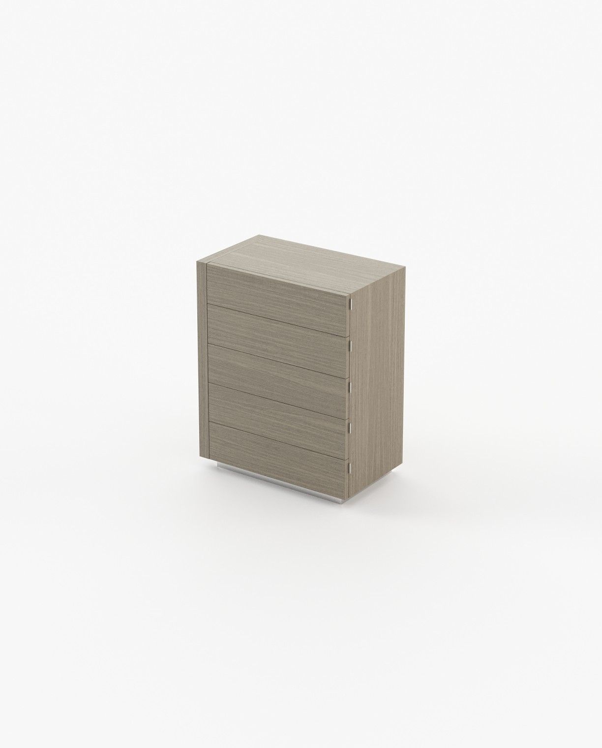 Laskasas KIRA Tallboy Chest of Drawers Aged Oak Veneer Matte - Araco Interiors