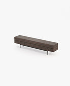 Laskasas LAGOS Media Unit Smoked Eucalyptus Veneer Matte - Araco Interiors