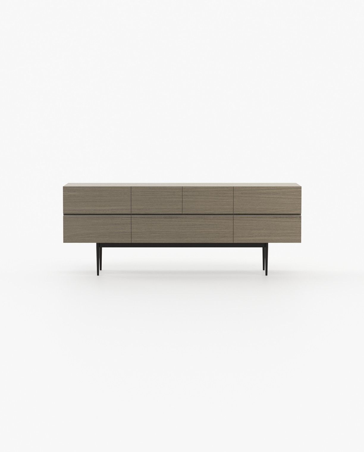 Laskasas LAGOS Sideboard Aged Oak Veneer Matte - Araco Interiors