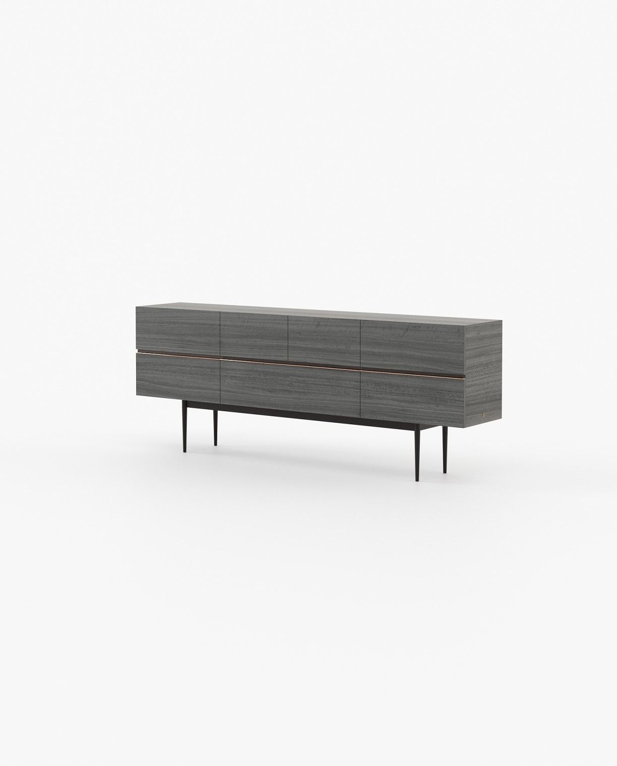Laskasas LAGOS Sideboard Grey Eucalyptus Veneer Matte - Araco Interiors