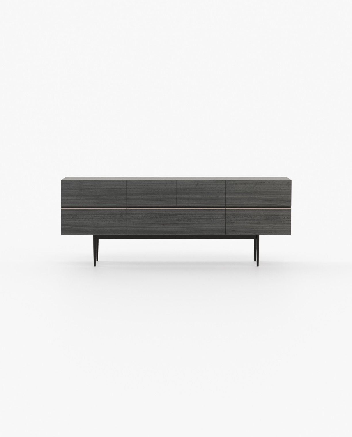 Laskasas LAGOS Sideboard Grey Eucalyptus Veneer Matte - Araco Interiors