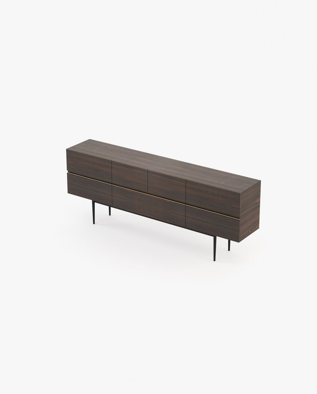 Laskasas LAGOS Sideboard Smoked Eucalyptus Veneer Matte - Araco Interiors