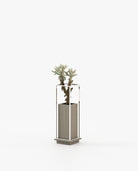 Laskasas LANIE Planter & Pot Aged Oak Veneer Matte - Araco Interiors