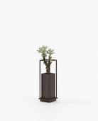 Laskasas LANIE Planter & Pot Smoked Eucalyptus Veneer Matte - Araco Interiors