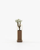 Laskasas LANIE Planter & Pot Walnut Veneer Matte - Araco Interiors