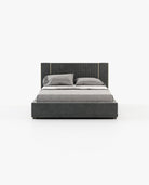 Laskasas LAUREN Bed & Headboard Piera Anthracite - Araco Interiors