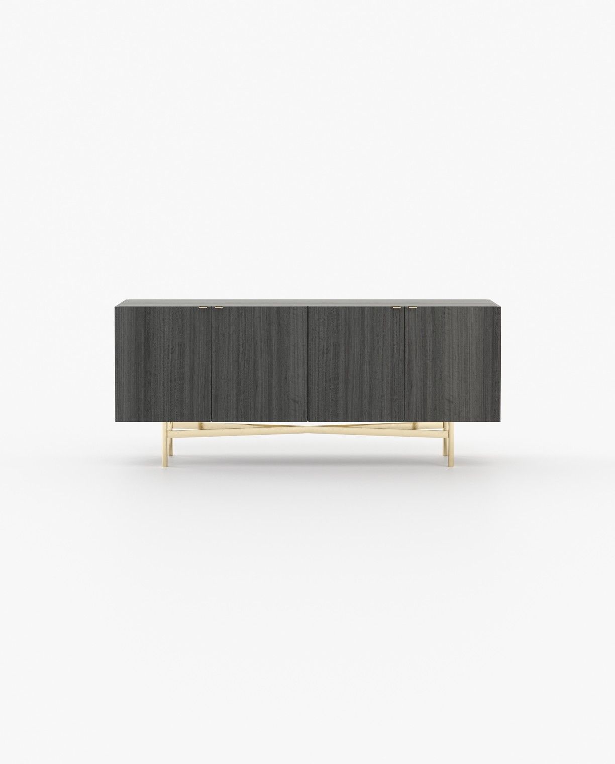 Laskasas LEWIS Sideboard Grey Eucalyptus Veneer Matte - Araco Interiors