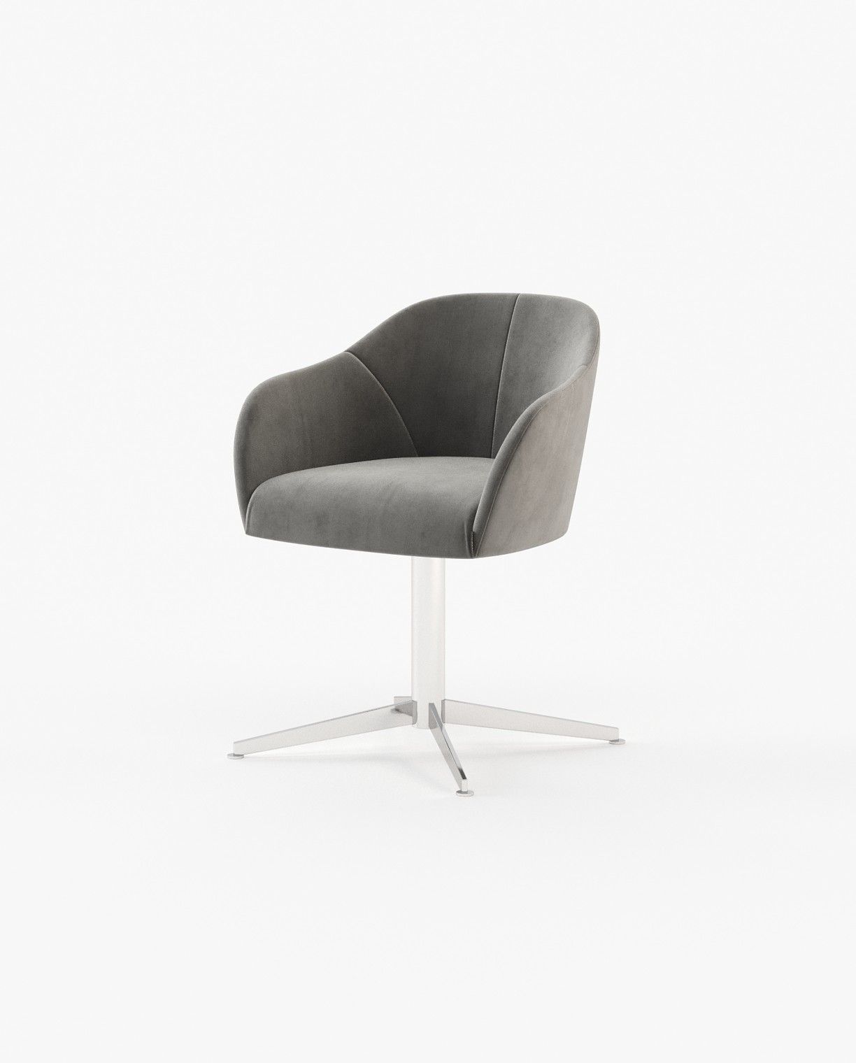 Laskasas LILI office Dining Chair & Bench Vienna Anthracite - Araco Interiors
