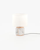 Laskasas LITTLE Table & Desk Lamp Carrara Marble - Araco Interiors
