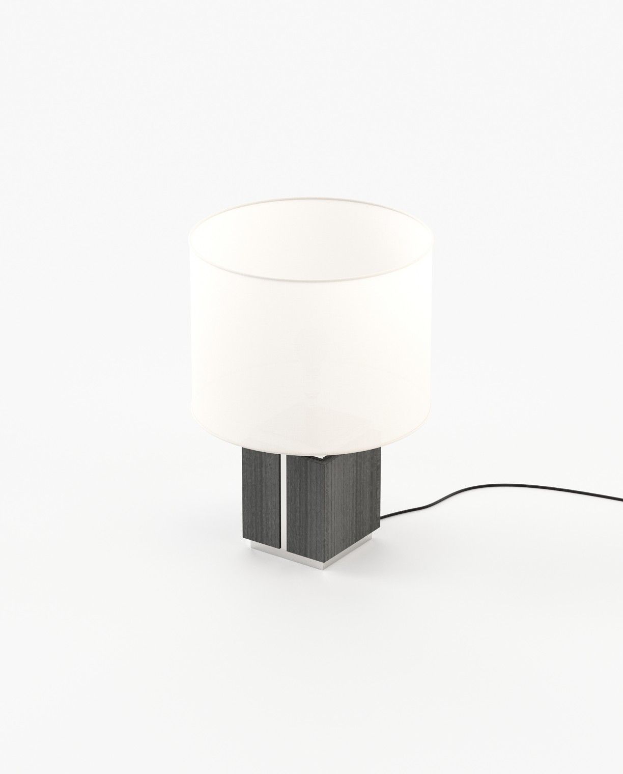 Laskasas LITTLE Table & Desk Lamp Grey Eucalyptus Veneer Matte - Araco Interiors