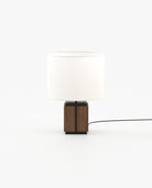 Laskasas LITTLE Table & Desk Lamp Walnut Veneer Matte - Araco Interiors
