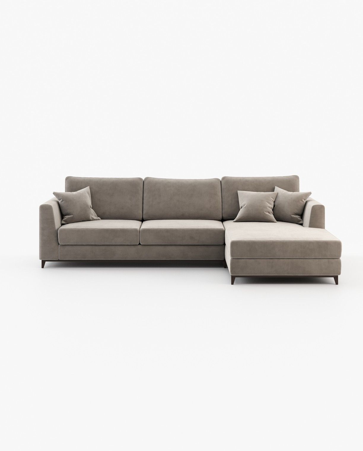 Laskasas LONDON 3 seater Sofa Vienna Khaki - Araco Interiors