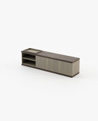 Laskasas LORA Media Unit Aged Oak Veneer Matte - Araco Interiors