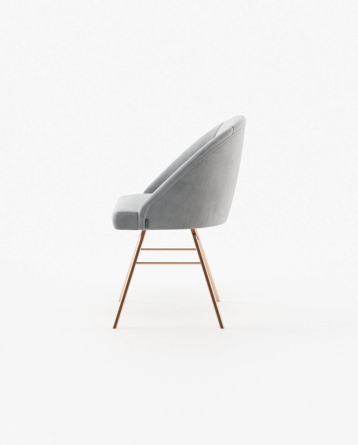 Laskasas LOREN Dining Chair & Bench Vienna Light Grey - Araco Interiors