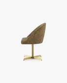 Laskasas LOREN office Dining Chair & Bench Lorran Ochre - Araco Interiors