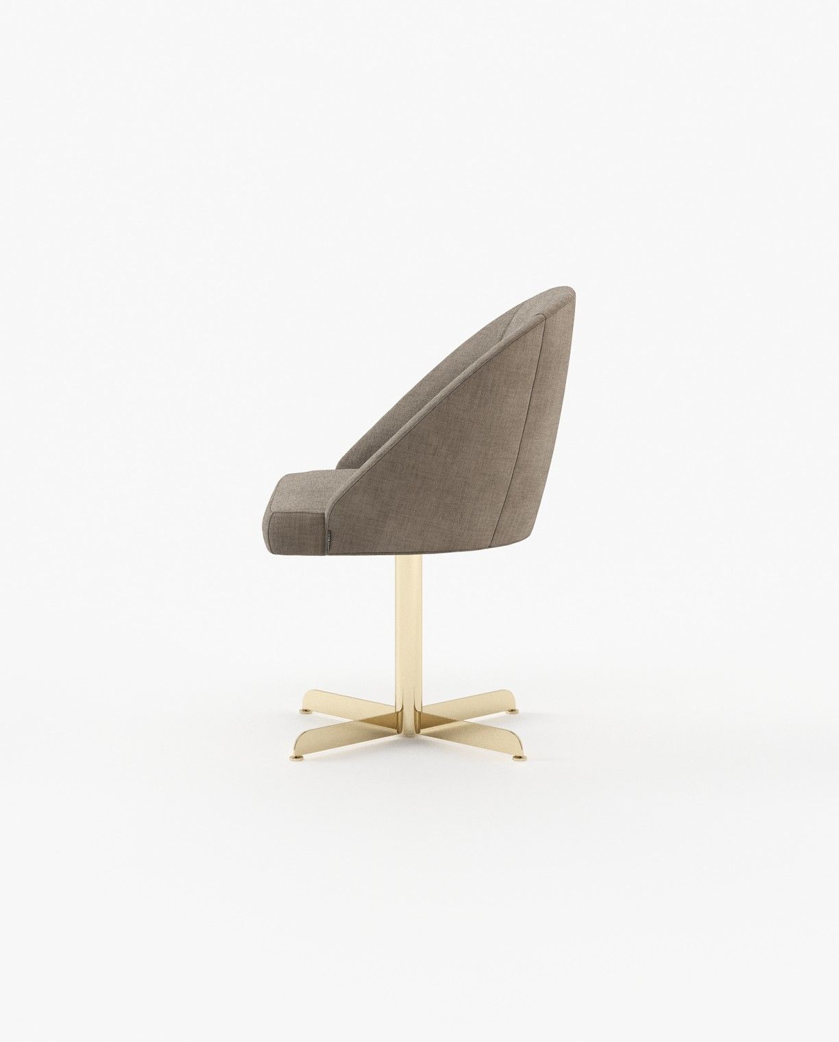 Laskasas LOREN office Dining Chair & Bench Xangai Taupe - Araco Interiors