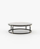 Laskasas LYSSA Coffee Table Nero Marquina Polished Marble - Araco Interiors