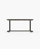 Laskasas LYSSA Console Table Black Flower Polished Marble - Araco Interiors