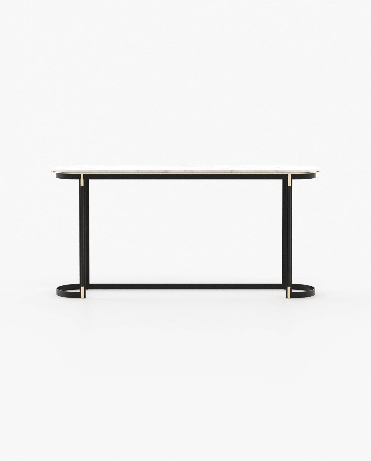 Laskasas LYSSA Console Table Carrara Marble - Araco Interiors