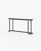 Laskasas LYSSA Console Table Nero Marquina Polished Marble - Araco Interiors