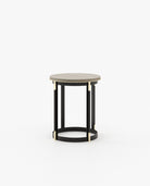 Laskasas LYSSA Nest & Side Table Aged Oak Veneer Matte - Araco Interiors