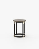 Laskasas LYSSA Nest & Side Table Smoked Eucalyptus Veneer Matte - Araco Interiors