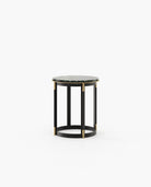 Laskasas LYSSA Nest & Side Table Verde Issorie Polished Marble - Araco Interiors