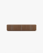 Laskasas MACAU Media Unit Walnut Veneer Matte - Araco Interiors