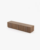 Laskasas MACAU Media Unit Walnut Veneer Matte - Araco Interiors