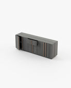Laskasas MACAU Sideboard Grey Eucalyptus Veneer Matte - Araco Interiors