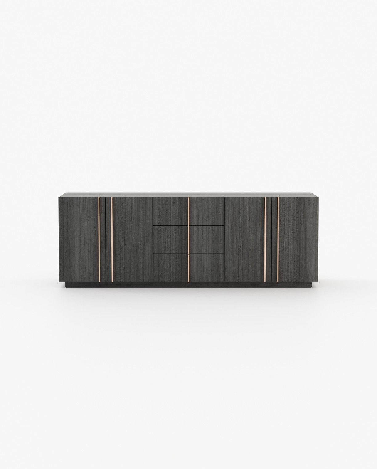 Laskasas MACAU Sideboard Grey Eucalyptus Veneer Matte - Araco Interiors